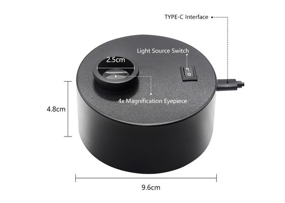 Fable Brand Gem Diamond and Jewelry Pocket Tester Larger Viewer 365nm UV лампа с темным полем